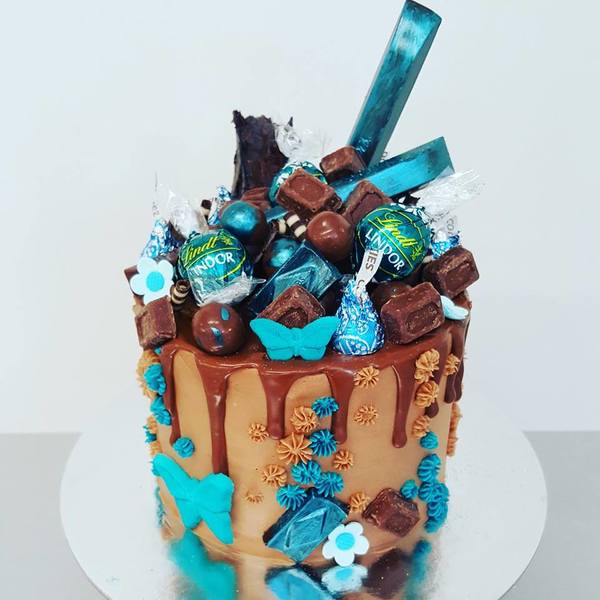 Teal and Chocolate Overload