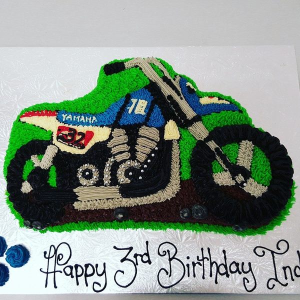 Motorcycle Cake