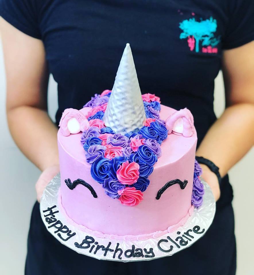 Purple unicorn birthday cake | Jenny Wenny | Flickr