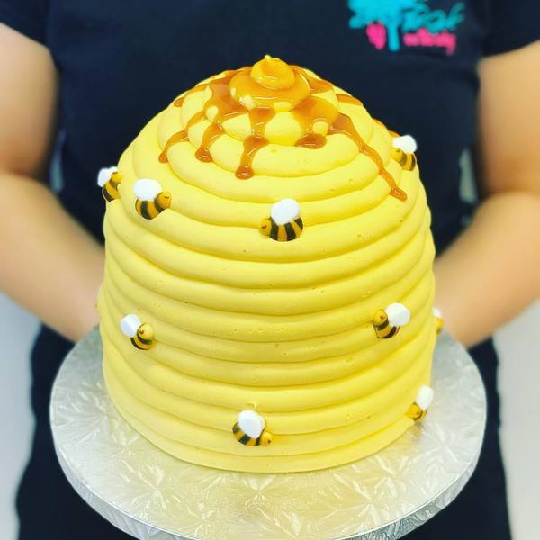 Large Beehive Cake