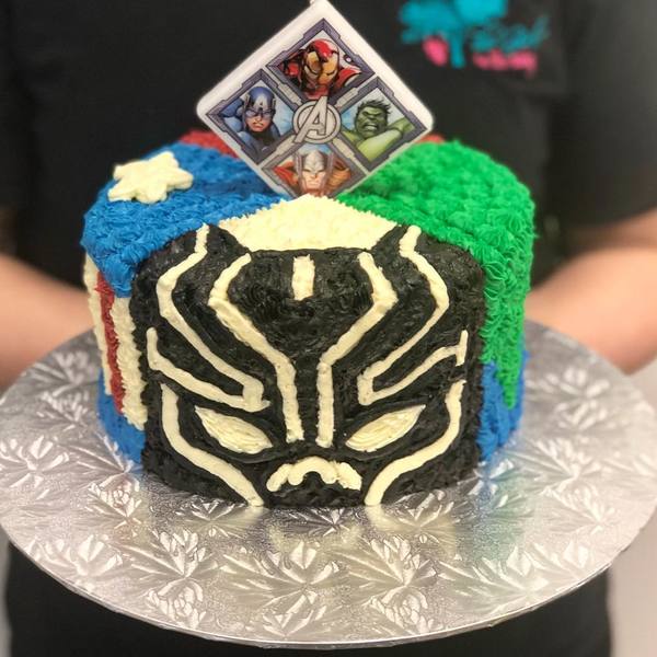 Superhero birthday cakes | Baked by Nataleen
