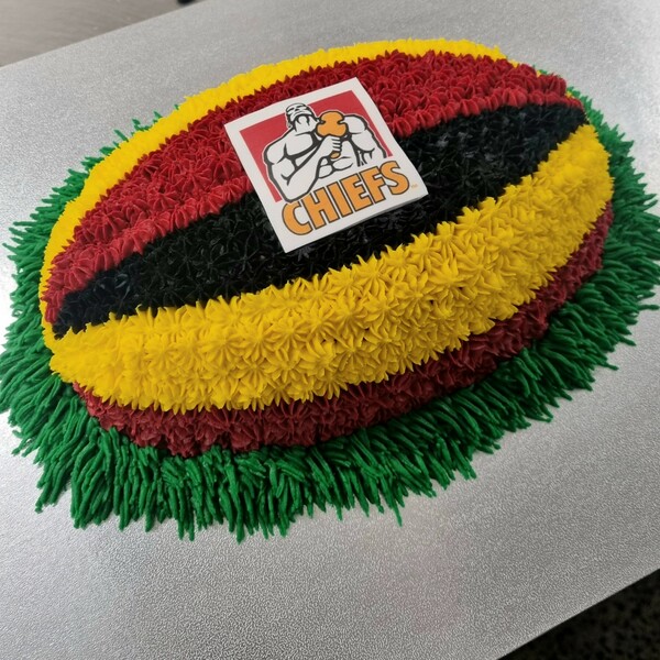 Chiefs Waikato Rugby Ball (with Edible image)
