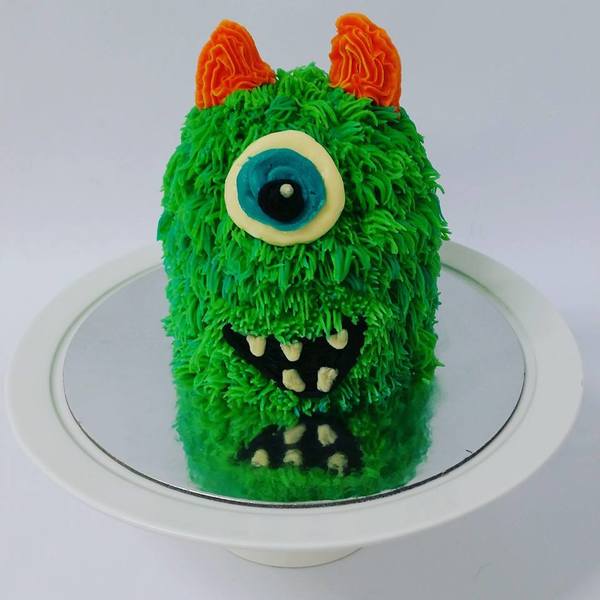 Little Green Monster Cake