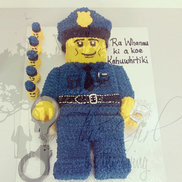 Lego Policeman Cake