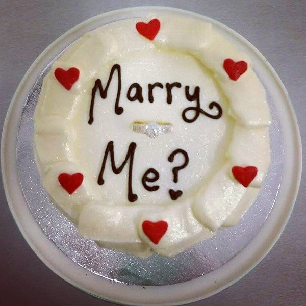 Marry Me Cake