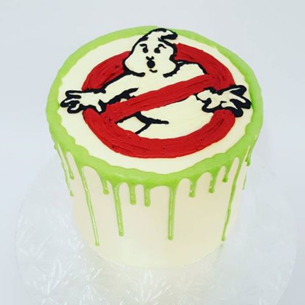 Ghostbusters Cake (with edible image)