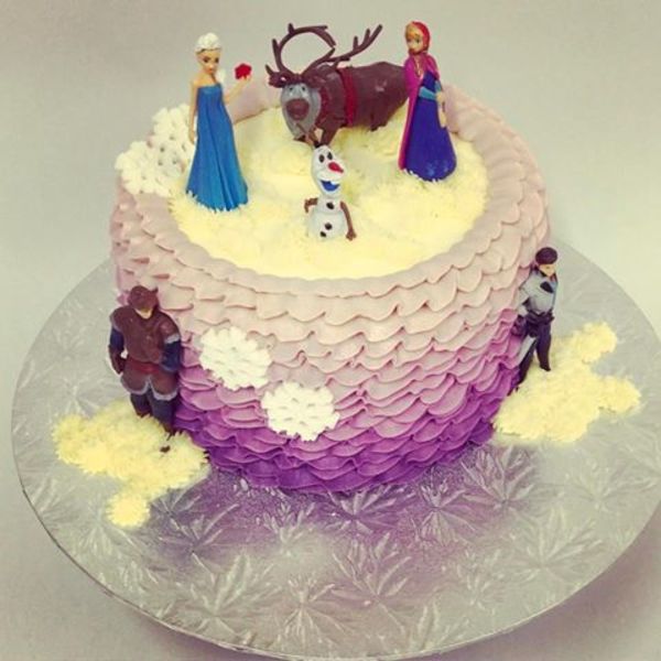 Frozen Princess Birthday cake - Mel's Amazing Cakes