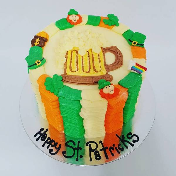 St Patricks Themed Cake