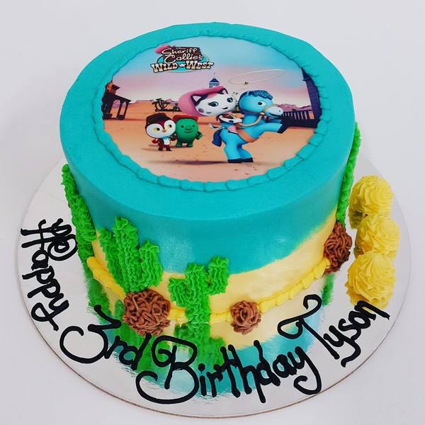Sheriff Callie Wild West Cake (with edible image)