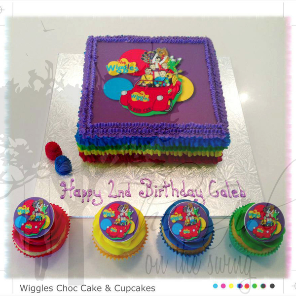 The Wiggles (with edible image)