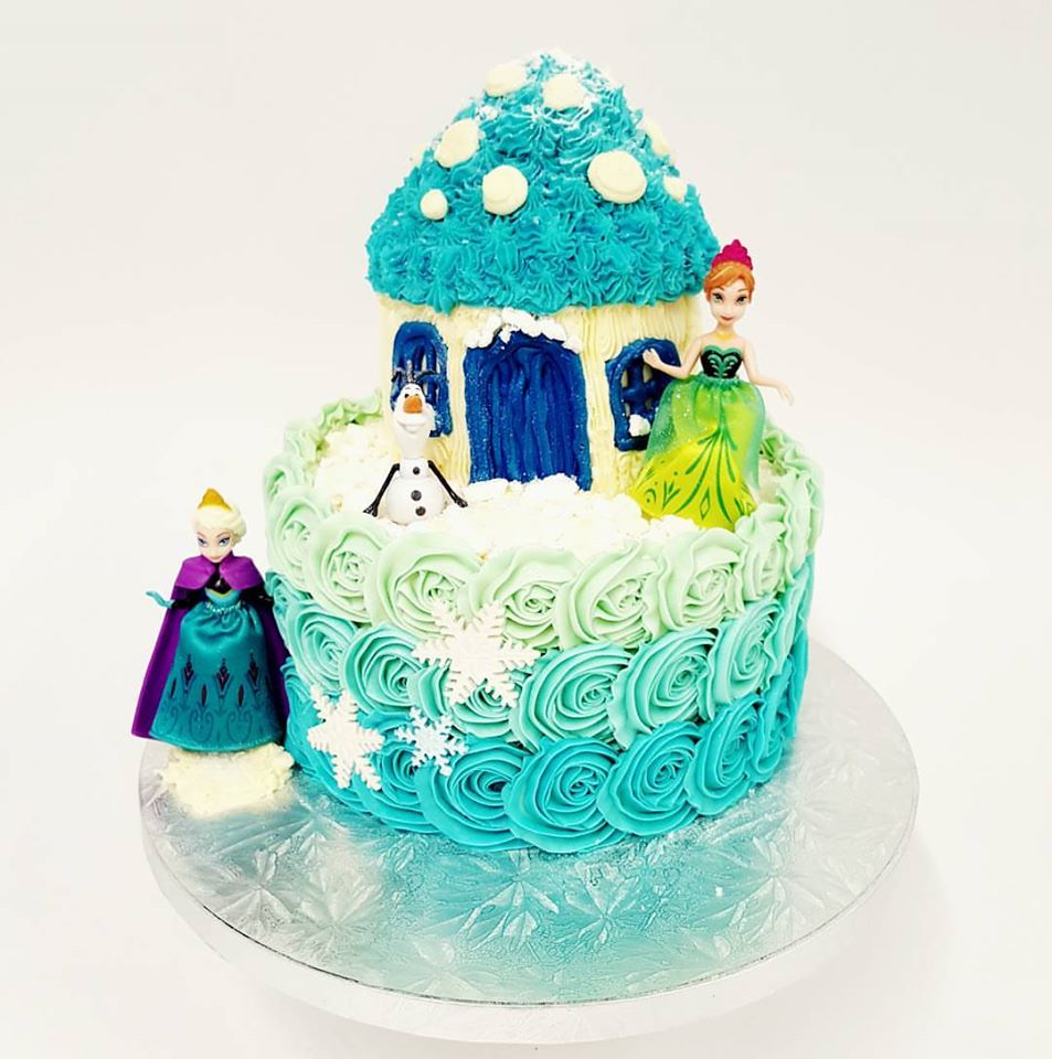 Frozen theme cakes
