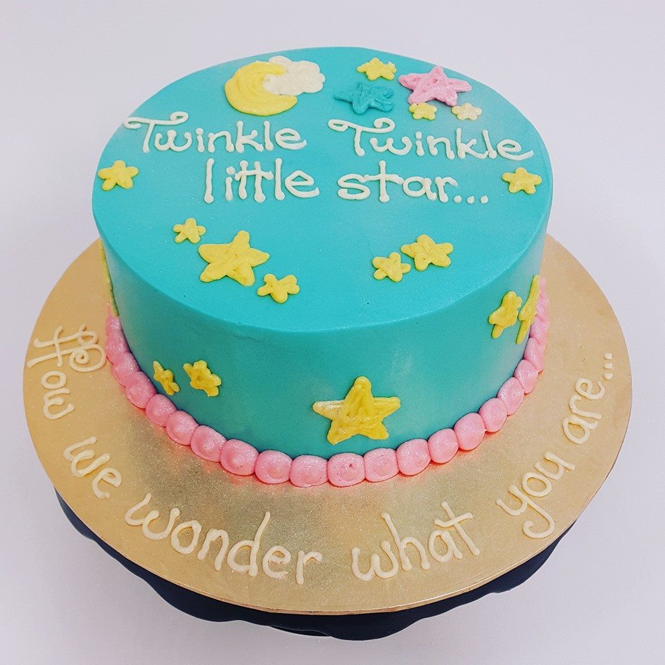 Twinkle twinkle little star cake